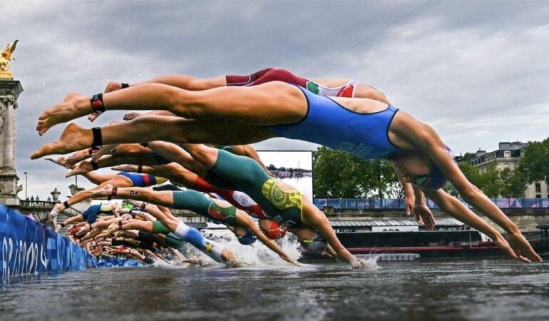 Atleta Contaminada Tira Bélgica do Triatlo Misto