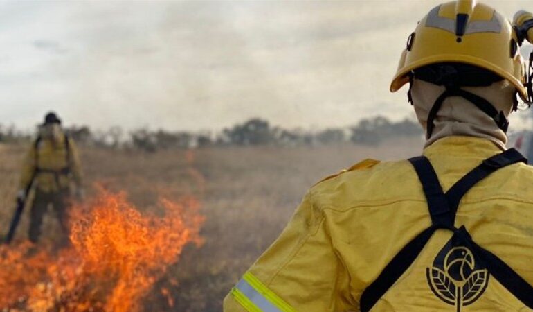 Ministério da Saúde no Combate a Incêndios