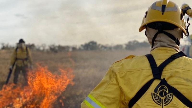 Ministério da Saúde no Combate a Incêndios