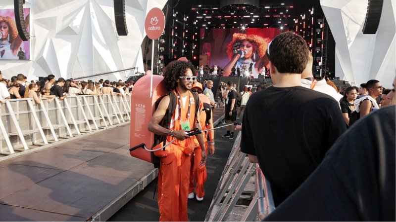 Natura Com Proteção Solar no Rock in Rio