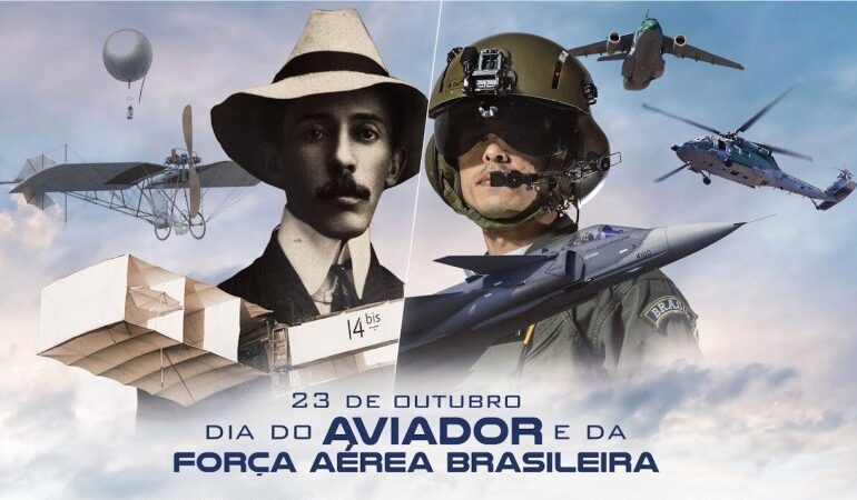 Hoje quarta-feira 23 celebra o Dia Nacional do Aviador