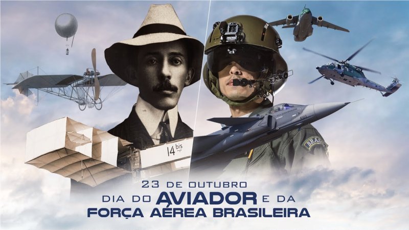 Hoje quarta-feira 23 celebra o Dia Nacional do Aviador