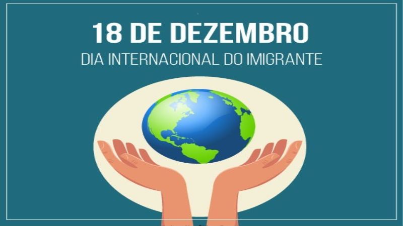 Hoje quarta celebra o Dia Internacional do Imigrante