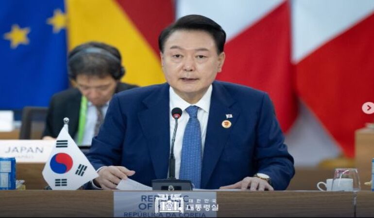 Presidente da Coreia do Sul decreta lei marcial