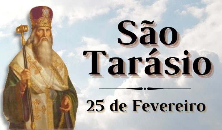 Hoje, terça celebra o Dia de São Tarásio