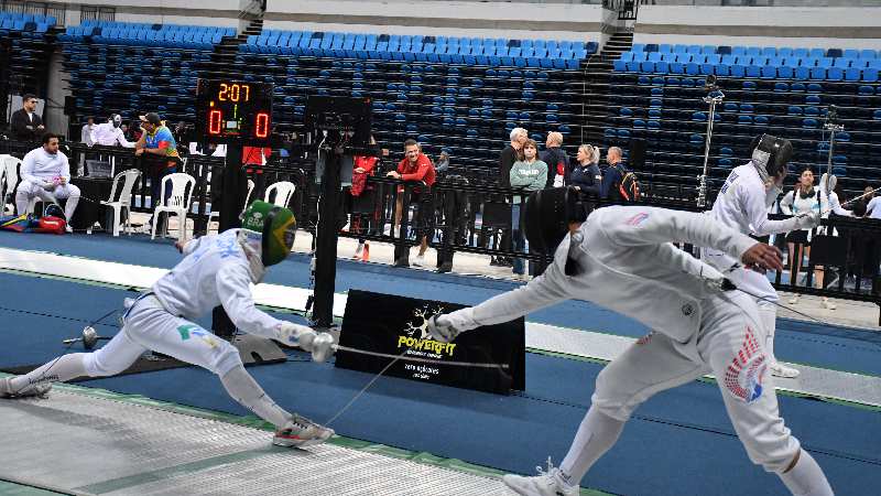 Fim de semana no Parque Olímpico tem Esgrima FUN Fest