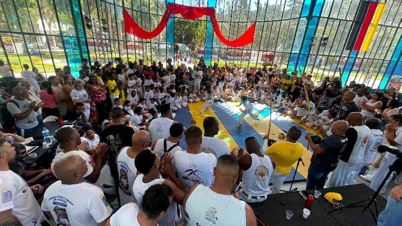 Hoje, Segunda Copa Serrana de Capoeira
