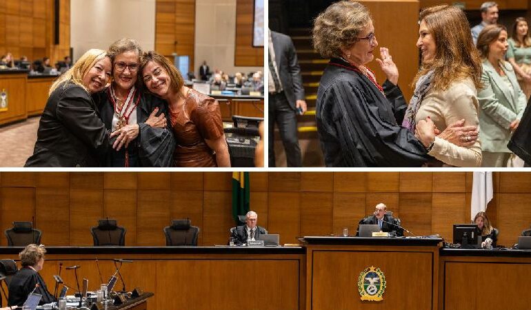 Des. Maria Augusta Vaz Monteiro recebe Medalha de Honra