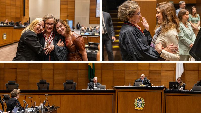 Des. Maria Augusta Vaz Monteiro recebe Medalha de Honra
