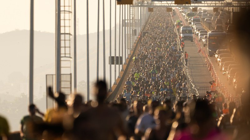 Desafio da Ponte com travessia épica histórica