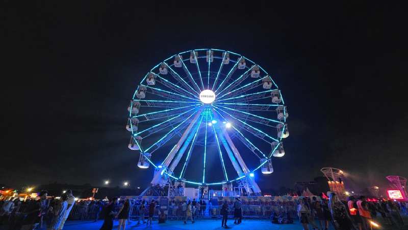 Samsung a melhor câmera do LollaBR