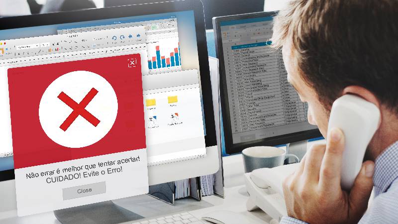 Não errar é melhor que tentar acertar!
