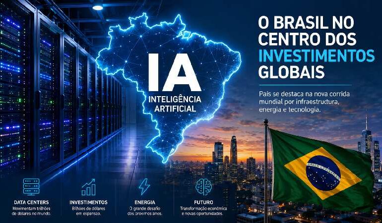 Brasil no Radar dos Bi em Investimentos na Corrida Global da IA