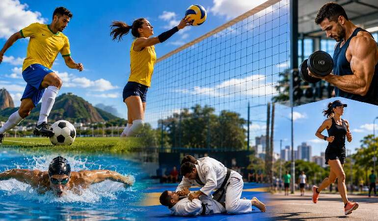 O Esporte Mais Praticado no Brasil