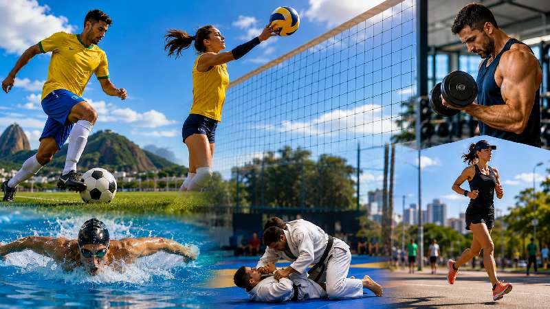 O Esporte Mais Praticado no Brasil