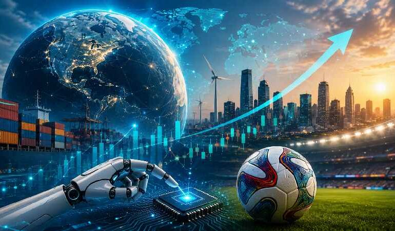 Economia, Inteligência Artificial, Geopolítica e Copa do Mundo